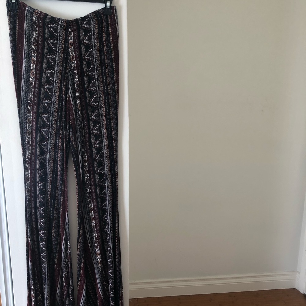 Patterned Flowy Pants